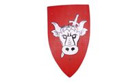 Bild von Paladinschild Stier rot
