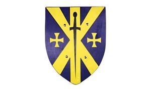 Imagen de Schild Teutates blau
