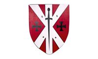 Imagen de Schild Teutates rot