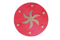 Immagine di Normannenschild rund roter Stern