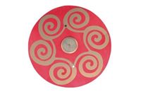 Immagine di Normannenschild rund rote Spirale