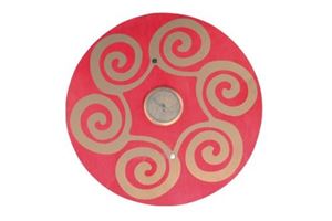 Immagine di Normannenschild rund rote Spirale