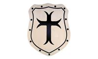 Imagen de Schild Elegant Kreuz natur