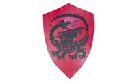 Imagen de Schild groß Drache rot