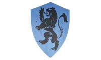Imagen de Schild groß Löwe blau