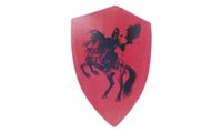 Imagen de Schild groß Ritter rot