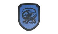 Imagen de Schild klein Drache blau