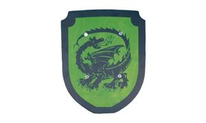 Imagen de Schild klein Drache grün