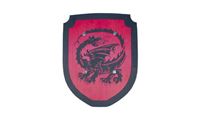Imagen de Schild klein Drache rot