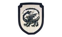 Imagen de Schild klein Drache natur