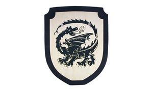 Obrazek Schild klein Drache natur