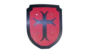 Imagen de Schild klein Kreuz rot