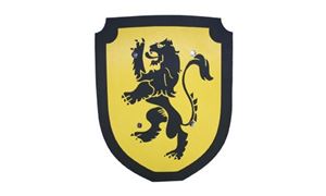 Obrazek Schild klein Löwe gelb