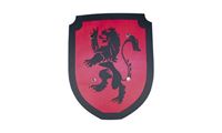Imagen de Schild klein Löwe rot