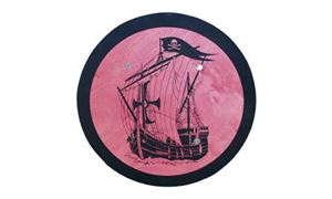 Imagen de Schild klein Schiff rot