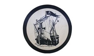 Imagen de Schild klein Schiff natur
