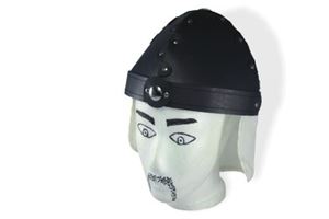 Bild von Wikingerhelm Karton schwarz groß