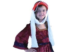 Picture of Burgfräuleinband Samt rot