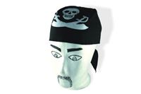Obrazek Piratenkopftuch schwarz