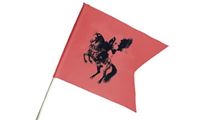 Obrazek Ritterfahne 58x43cm Ritter rot