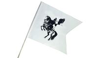 Obrazek Ritterfahne 58x43cm Ritter weiß