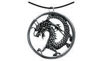 Afbeelding van Anhänger chin. Drache im Ring