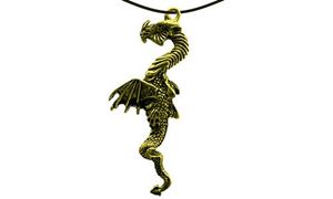 Picture of Anhänger chin. Drache lang gold