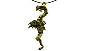 Resim Anhänger chin. Drache lang gold