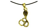 Picture of Anhänger Kobra klein gold