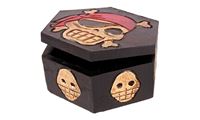 Bild von 6eck-Box Totenkopf