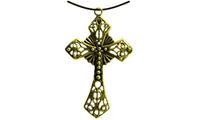 Picture of Anhänger Kreuz groß gold