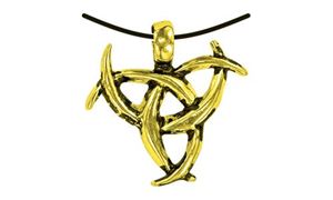 Picture of Anhänger Triskel gold