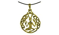 Picture of Anhänger Waldgott gold