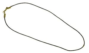 Image de Baumwollband mit Karabiner gold