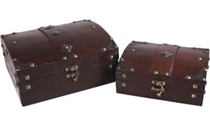 Picture of Holztruhe Ligero rustikal set