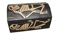 Bild von Piratenbox Skelett klein