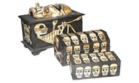 Obrazek Piratentruhe Totenkopf Ardy set