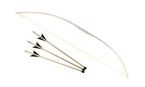 Image de Bogen 90 cm mit 3 Pfeilen (Pfropfen)
