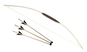 Picture of Kinderbogen m. 3 Pfeile 120 cm (Pfropfen)