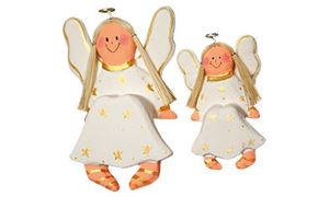 Picture of Christbaumschmuck Engel weiß
