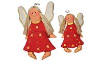 Picture of Christbaumschmuck Engel rot