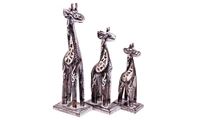 Image de Giraffe 3er-Set "Rustika" schwarz klein