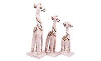 Image de Giraffe 3er-Set "Rustika" weiß klein