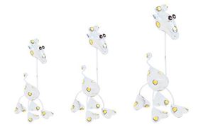 Image de FlatNeck Giraffe set weiß