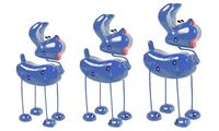 Image de FlatNeck Hund set blau