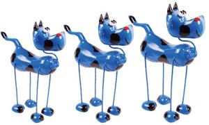 Image de FlatNeck Kuh set blau