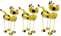 Image de FlatNeck Kuh set orange