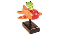 Image de Frosch im Flugzeug rot