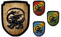 Resim Wappenschild Drache