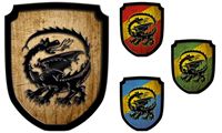 Obrazek Wappenschild Drache